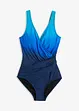 Maillot 1 pièce sculptant, maintien modéré, style portefeuille, bonprix