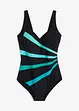 Maillot 1 pièce sculptant, maintien fort, à empiècements, bonprix
