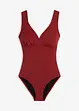 Maillot 1 pièce sculptant à encolure V, maintien fort, bonprix