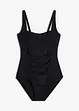 Maillot 1 pièce sculptant, maintien modéré, style portefeuille, bonprix
