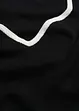 Pull en fine maille à passepoil contrastant, bonprix