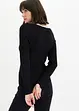 Pull en fine maille à passepoil contrastant, bonprix