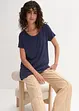 T-shirt long en viscose douce, bonprix