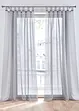 Lot de 2 voilages unis, bonprix