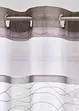 Voilage transparent à imprimé rayures horizontales (1 pce), bonprix