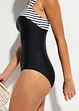 Maillot 1 pièce sculptant à bretelles larges, maintien modéré, bonprix