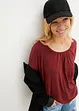 T-shirt oversize en viscose mélangée, bonprix