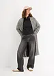 Chemisier oversize en coton, manches 3/4, bonprix