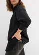 Chemisier oversize en coton, manches 3/4, bonprix