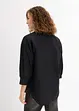 Chemisier oversize en coton, manches 3/4, bonprix