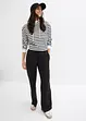 Pantalon en jersey interlock épais, bonprix