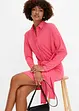 Robe-chemise à détail nœud, bonprix