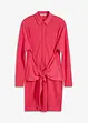 Robe-chemise à détail nœud, bonprix