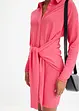 Robe-chemise à détail nœud, bonprix