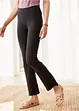 Lot de 2 leggings évasés en coton mélangé, bonprix