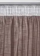 Panneau effet lin contenant du polyester recyclé (lot de 2), bonprix