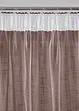 Panneau effet lin contenant du polyester recyclé (lot de 2), bonprix