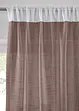 Panneau effet lin contenant du polyester recyclé (lot de 2), bonprix