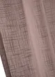 Panneau effet lin contenant du polyester recyclé (lot de 2), bonprix