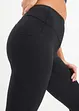 Legging sportif et confortable avec poche pour portable, évasé, bonprix