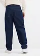 Jean droit extensible, coupe loose, bonprix