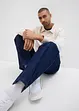 Jean droit extensible, coupe loose, bonprix