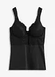Caraco soutien-gorge à coques, bonprix