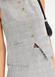 Gilet sans manches à motif Prince de Galles, bonprix