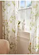 Voilage à imprimé floral avec polyester recyclé (1 pce.), bonprix