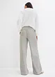 Pantalon en jersey rayé à cordon de serrage, bonprix