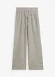 Pantalon en jersey rayé à cordon de serrage, bonprix
