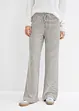 Pantalon en jersey rayé à cordon de serrage, bonprix
