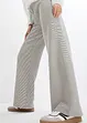 Pantalon en jersey rayé à cordon de serrage, bonprix