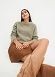Pull oversize en maille bouclette, bonprix