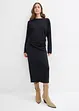 Robe midi en jersey milano confortable, bonprix