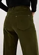 Pantalon large en velours côtelé, bonprix