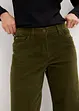 Pantalon large en velours côtelé, bonprix