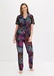 Pyjama avec chemise boutonnée, bonprix