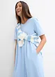 Robe évasée en jersey de coton épais, bonprix
