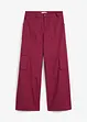 Pantalon cargo en coton extensible, bonprix