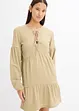 Robe en jersey crêpe texturé, bonprix