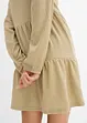 Robe en jersey crêpe texturé, bonprix