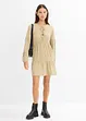 Robe en jersey crêpe texturé, bonprix