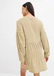 Robe en jersey crêpe texturé, bonprix