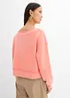 Sweat-shirt oversize en coton mélangé doux, bonprix
