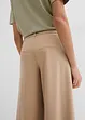 Pantalon à pinces taille haute en viscose mélangée, bonprix
