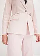 Blazer extensible en twill avec ceinture à nouer, bonprix
