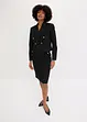 Blazer court avec boutons décoratifs, bonprix
