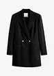 Long blazer à boutons dorés, bonprix