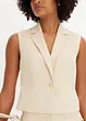 Gilet de costume avec bouton doré, bonprix